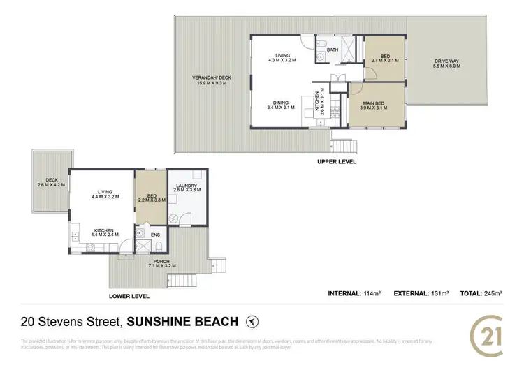 Floorplan of Homely house listing, 20 Stevens Street, Sunshine Beach QLD 4567