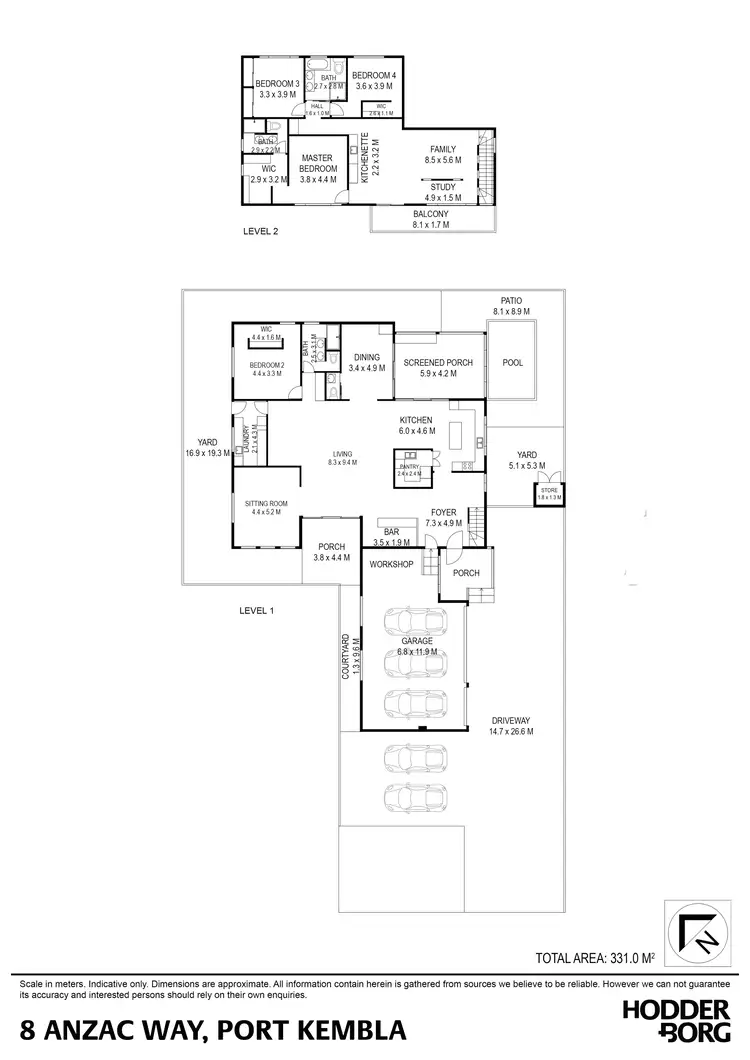 Floorplan of Homely house listing, 8 Anzac Way, Port Kembla NSW 2505