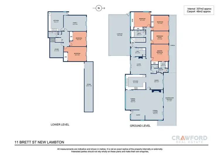 Floorplan of Homely house listing, 11 Brett Street, New Lambton NSW 2305