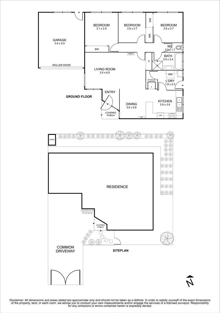 Floorplan of Homely villa listing, 290B Taylors Road, Delahey VIC 3037