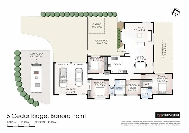 Floorplan of Homely house listing, 5 Cedar Ridge, Banora Point NSW 2486