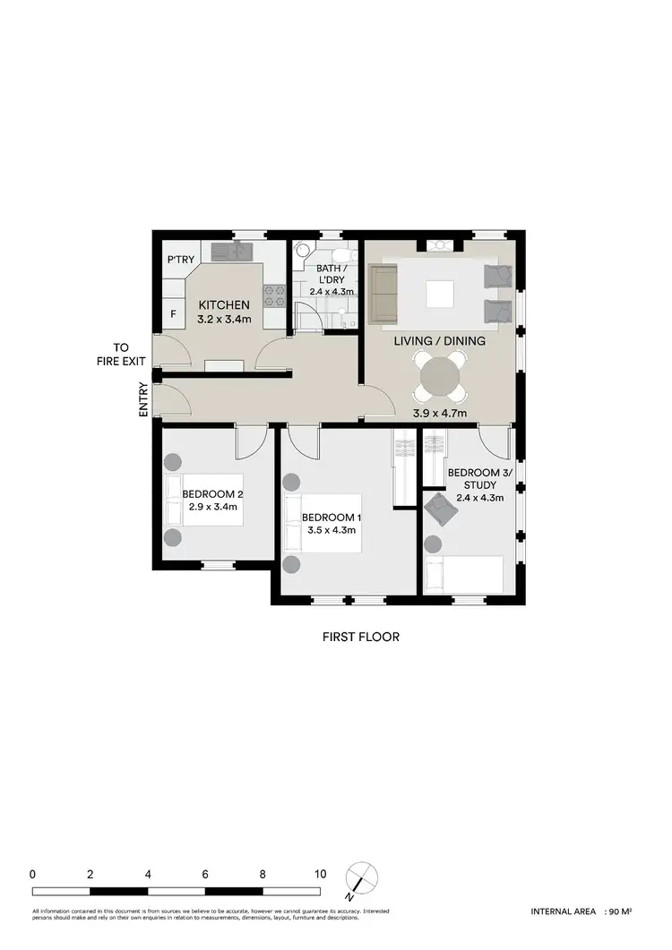 Floorplan of Homely apartment listing, 3/152 Milson Road, Cremorne Point NSW 2090