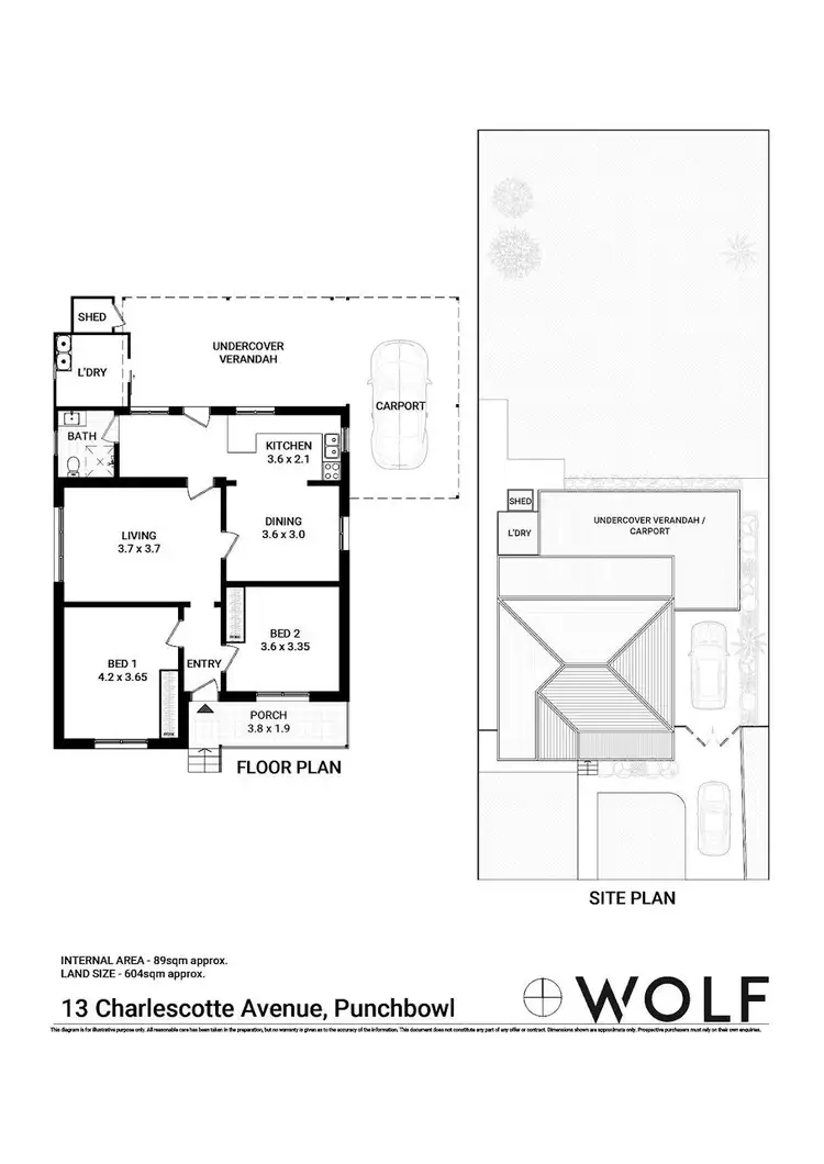 Floorplan of Homely house listing, 13 Charlescotte Avenue, Punchbowl NSW 2196