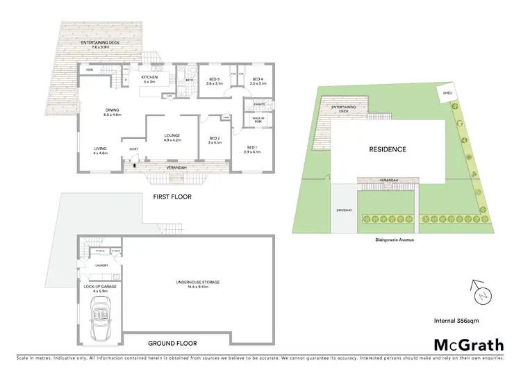 Floorplan of Homely house listing, 28 Blairgowrie Avenue, Cooma NSW 2630