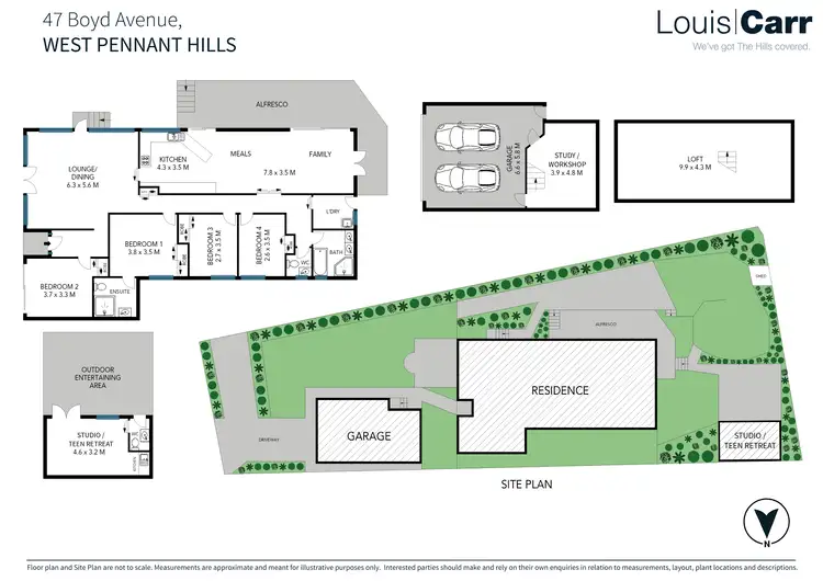 Floorplan of Homely house listing, 47 Boyd Avenue, West Pennant Hills NSW 2125