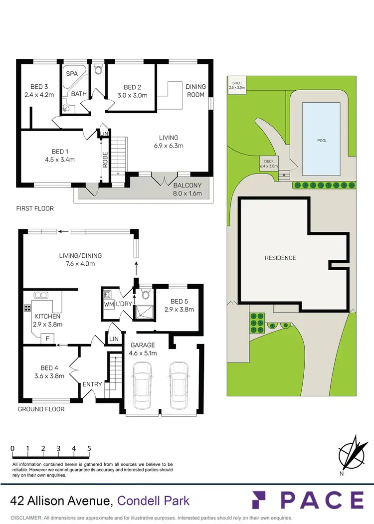 Floorplan of Homely house listing, 42 Allison Avenue, Condell Park NSW 2200