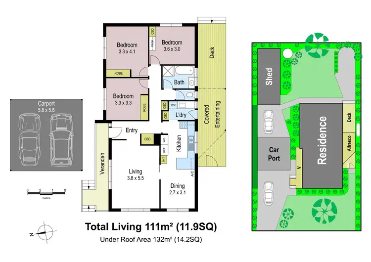 Floorplan of Homely house listing, 6 Boronia Street, Warragul VIC 3820