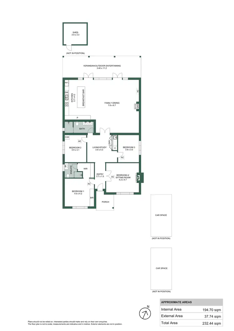 Floorplan of Homely house listing, 7 Cotham Avenue, Kensington Park SA 5068