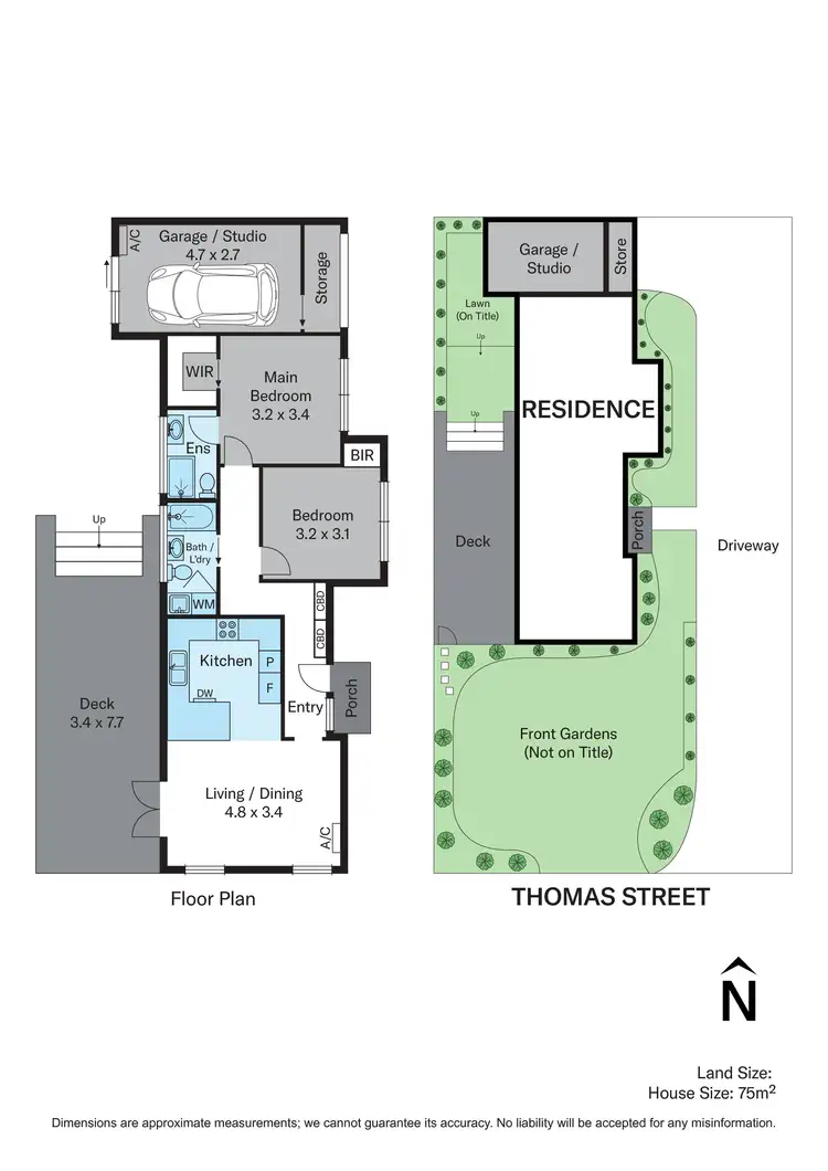 Floorplan of Homely unit listing, 7/25 Thomas Street, Camberwell VIC 3124
