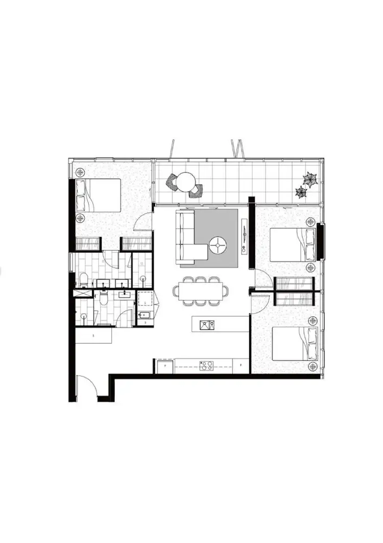 Floorplan of Homely apartment listing, 331/45 Ainslie Avenue, Braddon ACT 2612