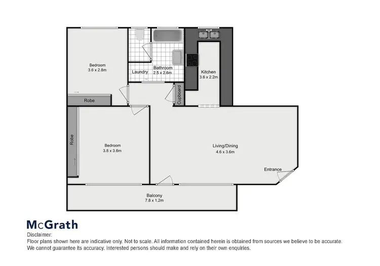 Floorplan of Homely apartment listing, 10/20 Monomeeth Street, Bexley NSW 2207