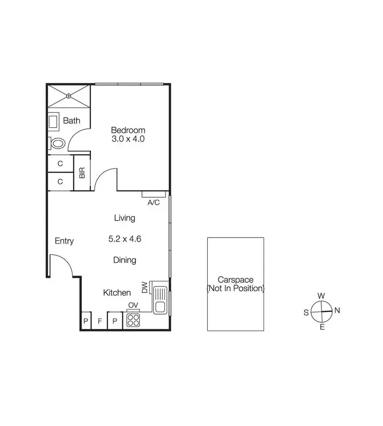 Floorplan of Homely apartment listing, 10/42 Powell Street, South Yarra VIC 3141