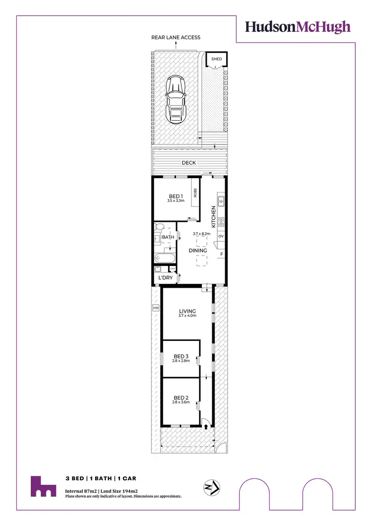 Floorplan of Homely house listing, 58 Hubert Street, Leichhardt NSW 2040