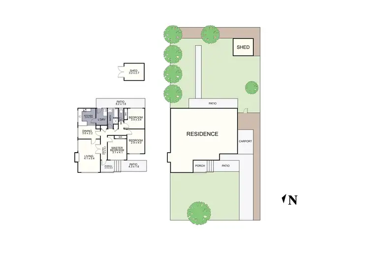 Floorplan of Homely house listing, 38 Aspinall Road, Box Hill North VIC 3129