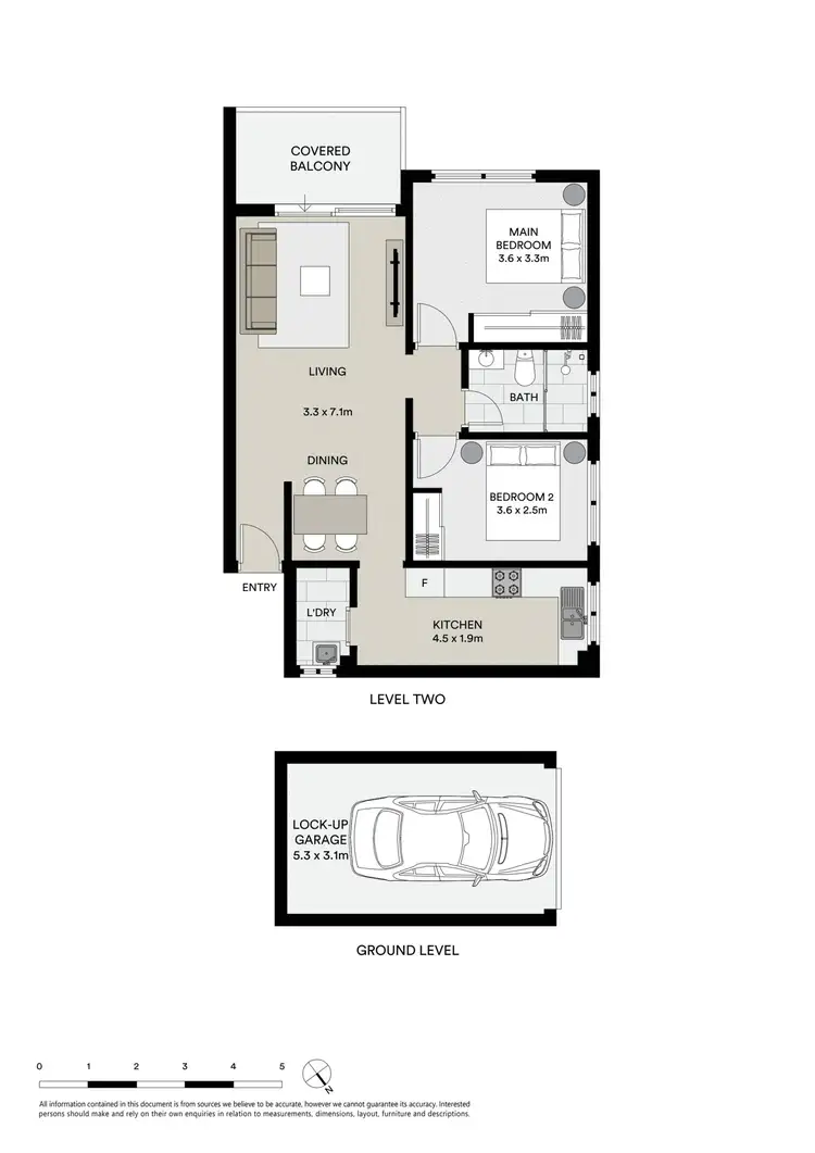 Floorplan of Homely apartment listing, 6/53-55 O’Brien Street, Bondi Beach NSW 2026
