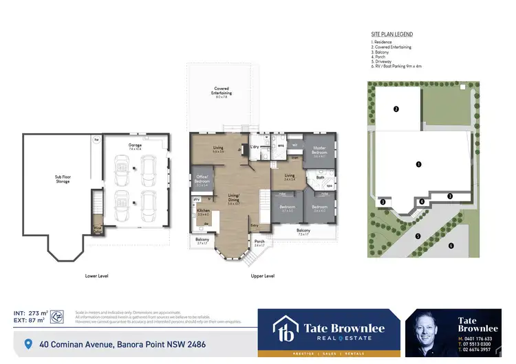 Floorplan of Homely house listing, 40 Cominan Avenue, Banora Point NSW 2486