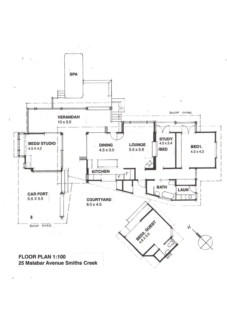 Floorplan of Homely house listing, 25 Malabar Avenue, Uki NSW 2484