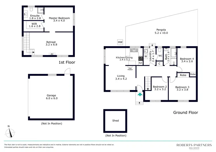 Floorplan of Homely house listing, 36 Delepan Drive, Tyabb VIC 3913