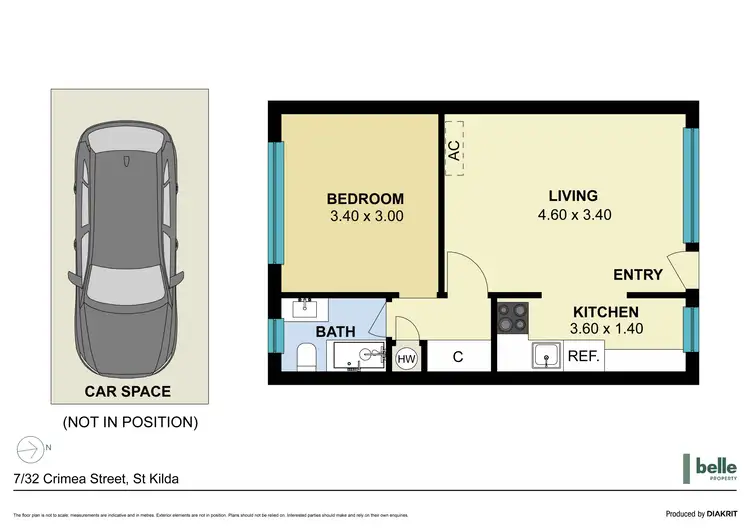 Floorplan of Homely apartment listing, 7/32 Crimea Street, St Kilda VIC 3182