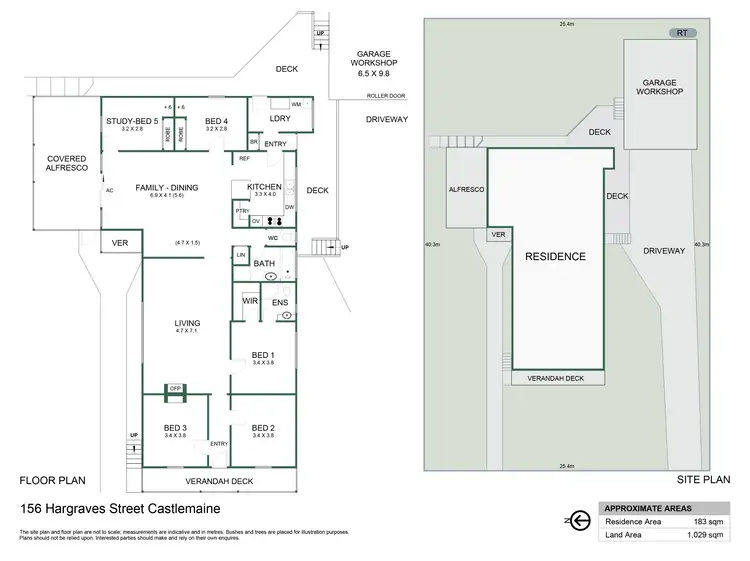 Floorplan of Homely house listing, 156 Hargraves Street, Castlemaine VIC 3450