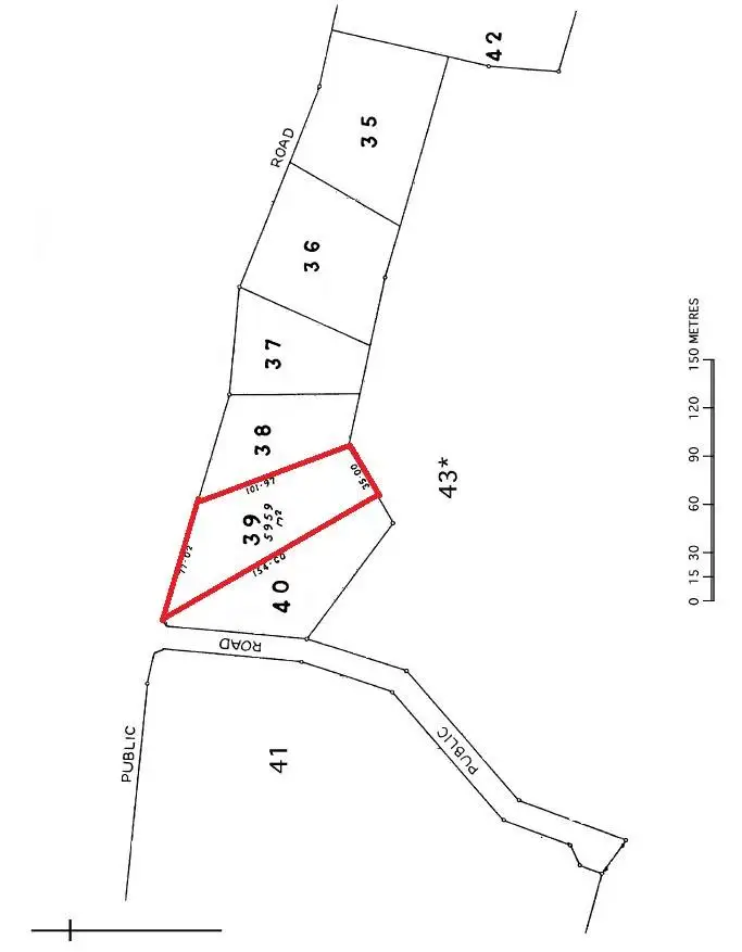 Floorplan of Homely land listing, LOT 39 Government Road, Port Lincoln SA 5606