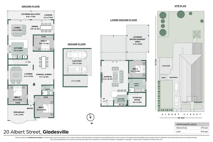 Floorplan of Homely house listing, 20 Albert Street, Gladesville NSW 2111