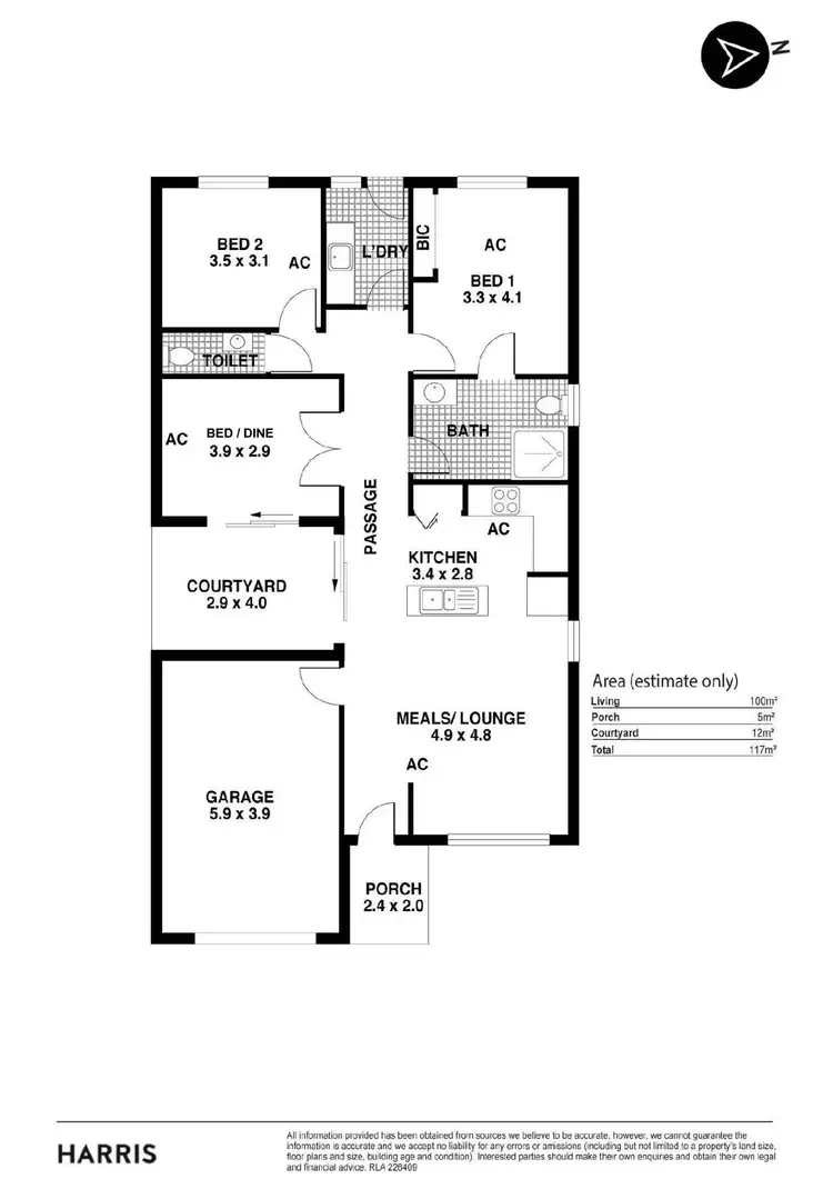 Floorplan of Homely house listing, 20/5 San Remo Court, Encounter Bay SA 5211