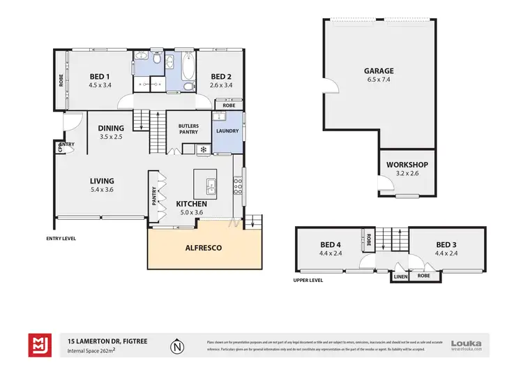 Floorplan of Homely house listing, 15 Lamerton Drive, Figtree NSW 2525