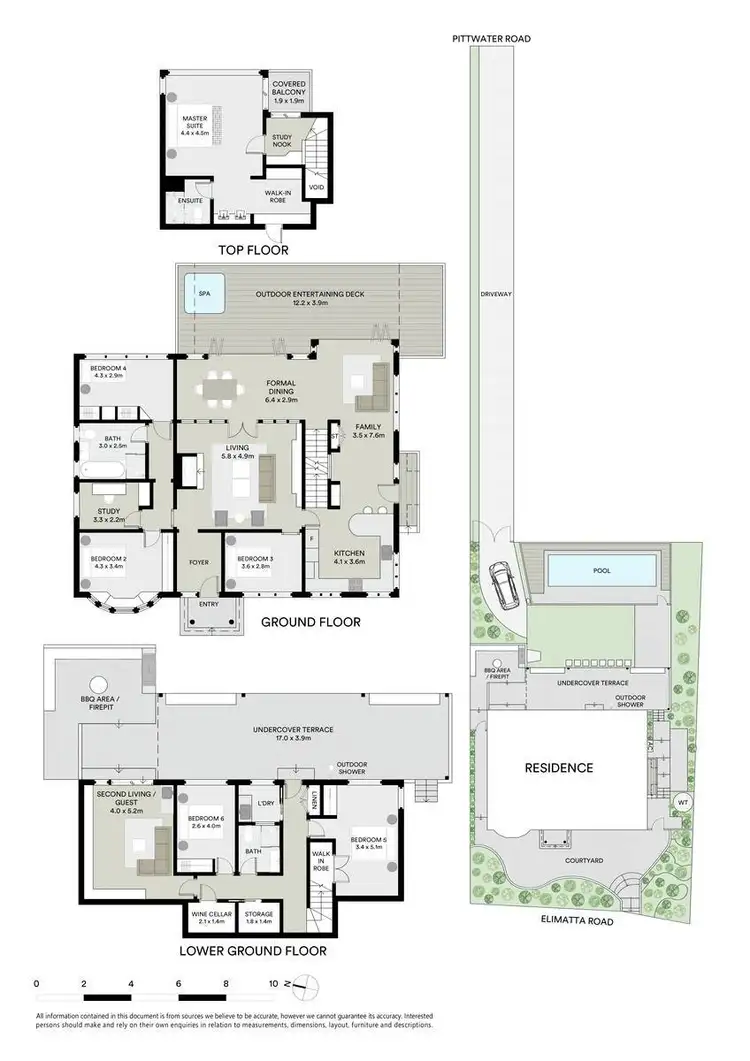 Floorplan of Homely house listing, 23 Elimatta Road, Mona Vale NSW 2103