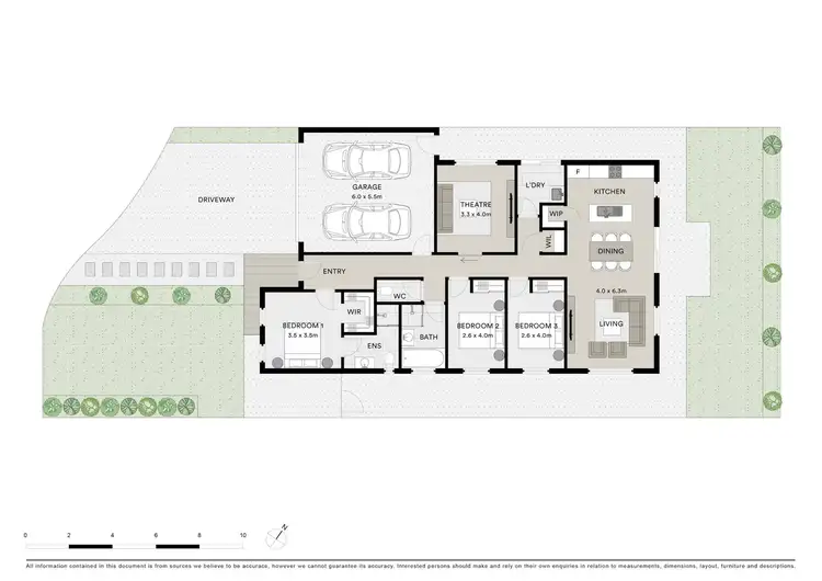 Floorplan of Homely house listing, 10 Olearia Court, Lara VIC 3212