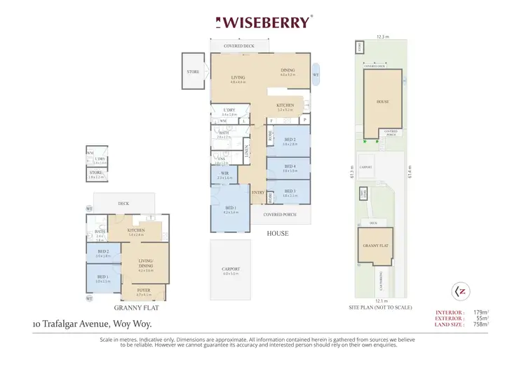 Floorplan of Homely house listing, 10 Trafalgar Avenue, Woy Woy NSW 2256