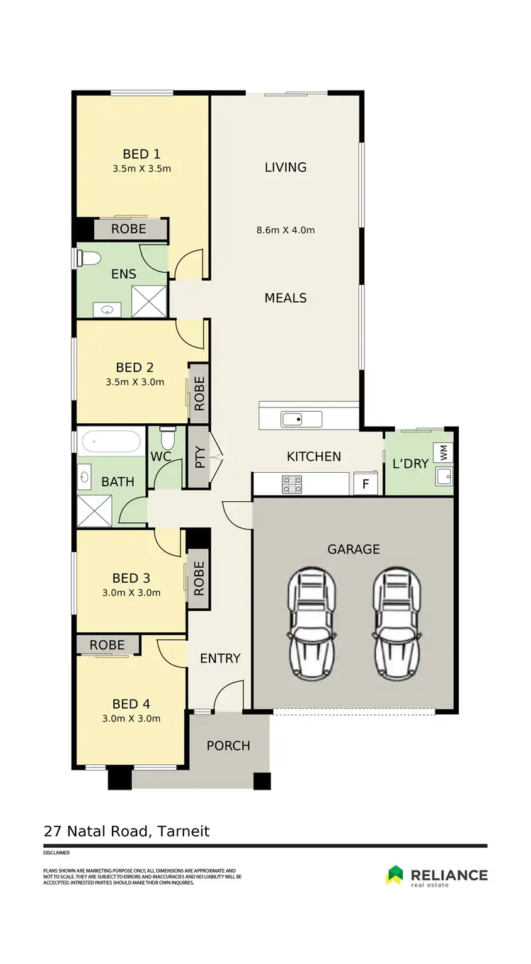 Floorplan of Homely house listing, 27 Natal Road, Tarneit VIC 3029