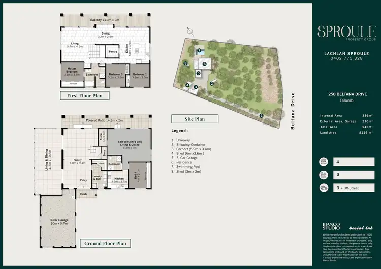 Floorplan of Homely house listing, 258 Beltana Drive, Bilambil NSW 2486