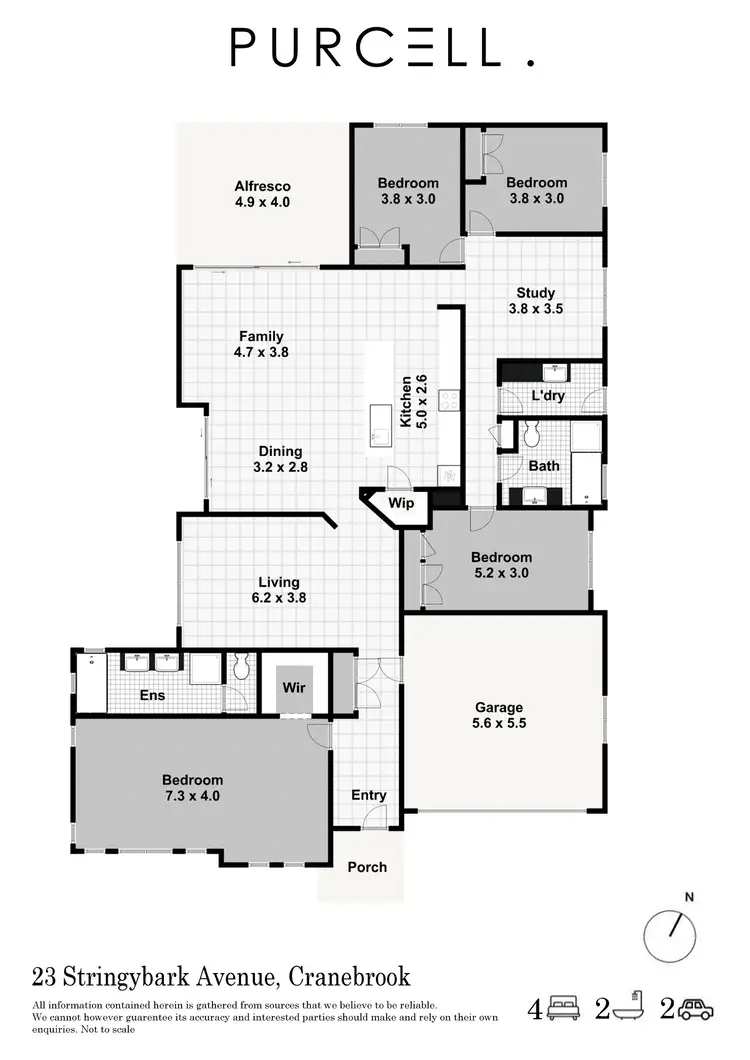 Floorplan of Homely house listing, 23 Stringybark Avenue, Cranebrook NSW 2749