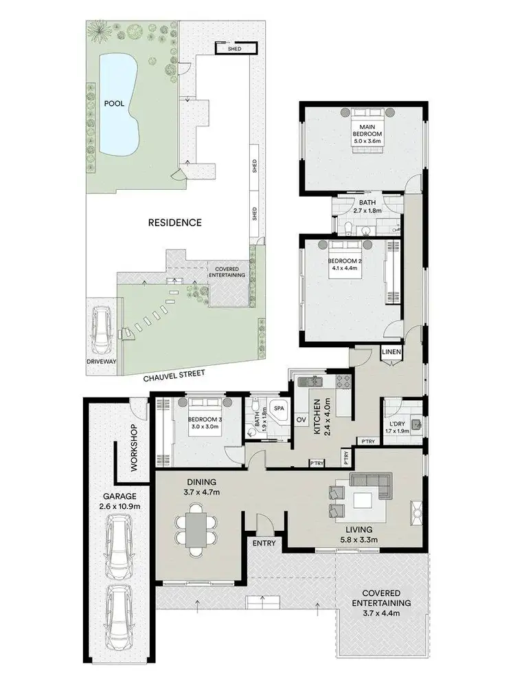 Floorplan of Homely house listing, 17 Chauvel Street, North Ryde NSW 2113