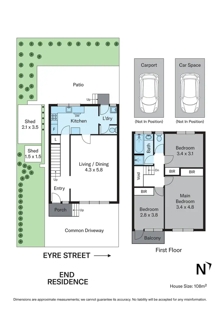 Floorplan of Homely townhouse listing, 4/2 Eyre Street, Balwyn VIC 3103