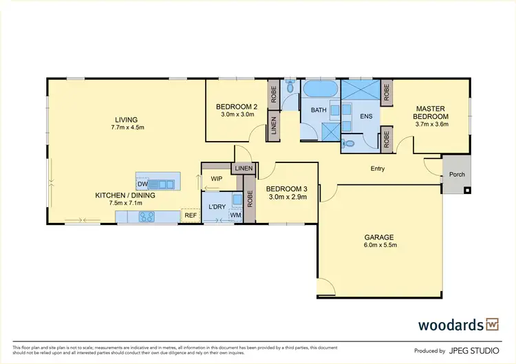 Floorplan of Homely house listing, 7 Drovers Retreat, Romsey VIC 3434