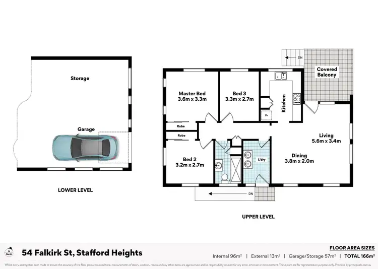 Floorplan of Homely house listing, 54 Falkirk Street, Stafford Heights QLD 4053