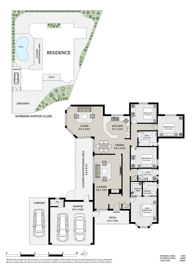 Floorplan of Homely house listing, 7 Norman Hunter Close, Kincumber NSW 2251