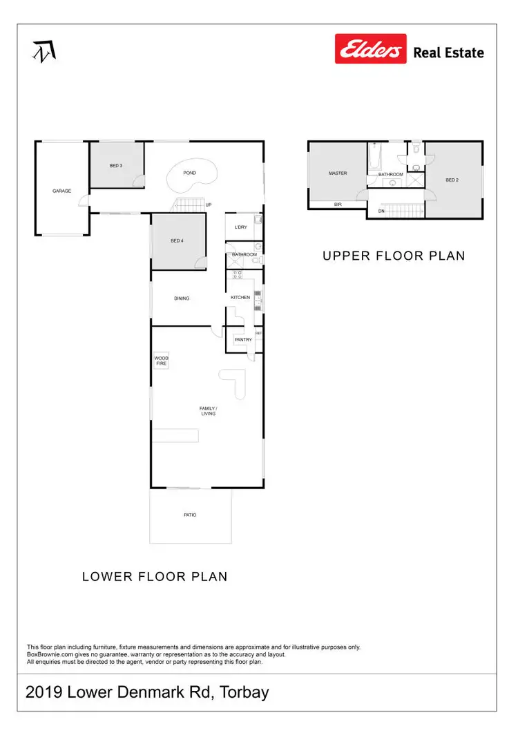 Floorplan of Homely house listing, 2019 Lower Denmark Road, Torbay WA 6330