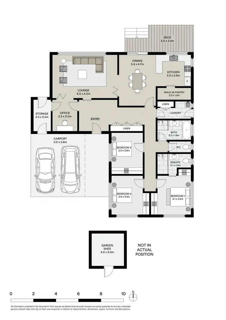 Floorplan of Homely house listing, 36 Berrigan Road, Miandetta TAS 7310