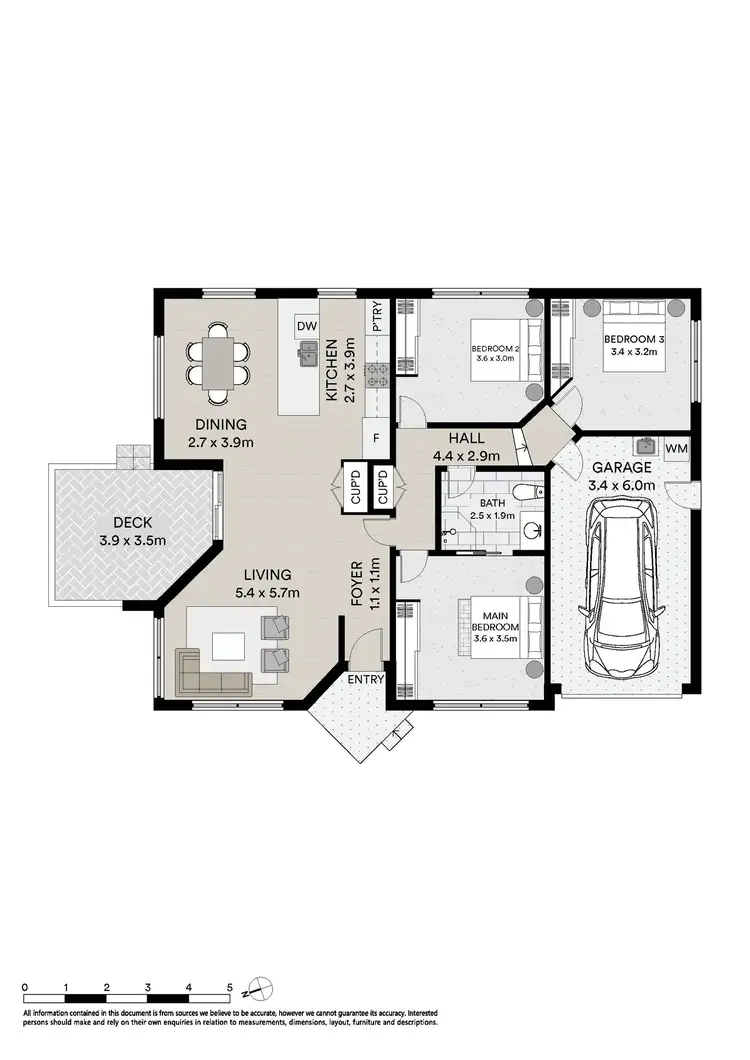 Floorplan of Homely unit listing, 3/9 Gatenby Drive, Miandetta TAS 7310
