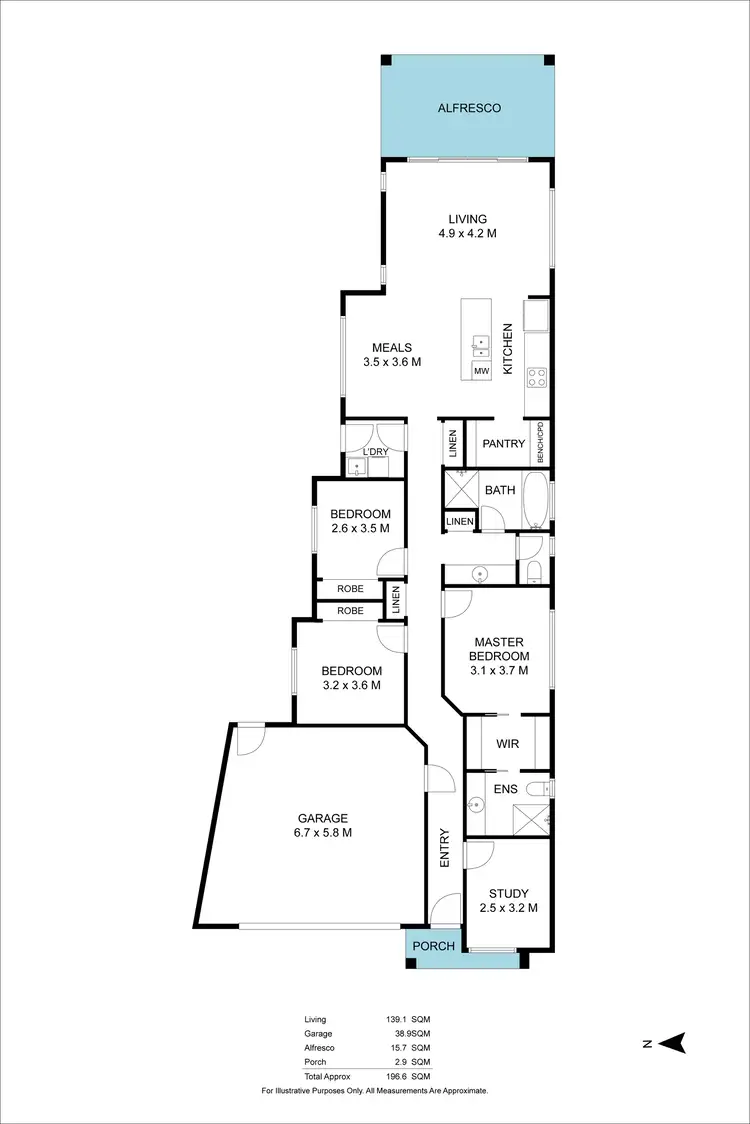Floorplan of Homely house listing, 9b & 11 Branksome Terrace, Dover Gardens SA 5048
