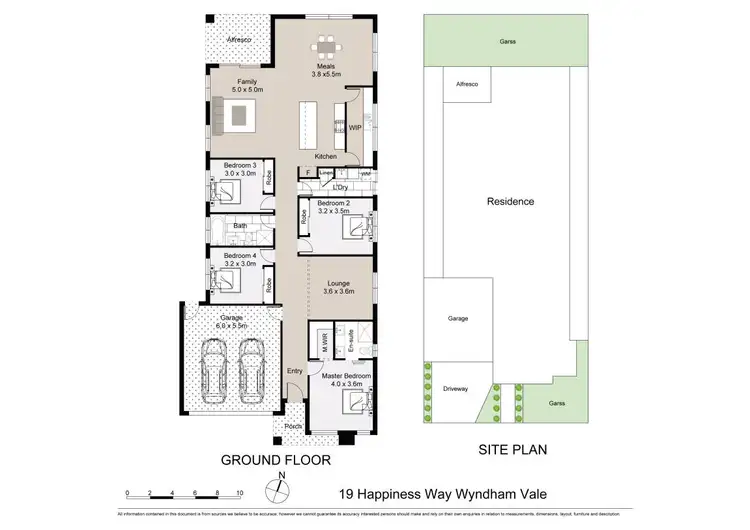 Floorplan of Homely house listing, 19 Happiness Way, Wyndham Vale VIC 3024