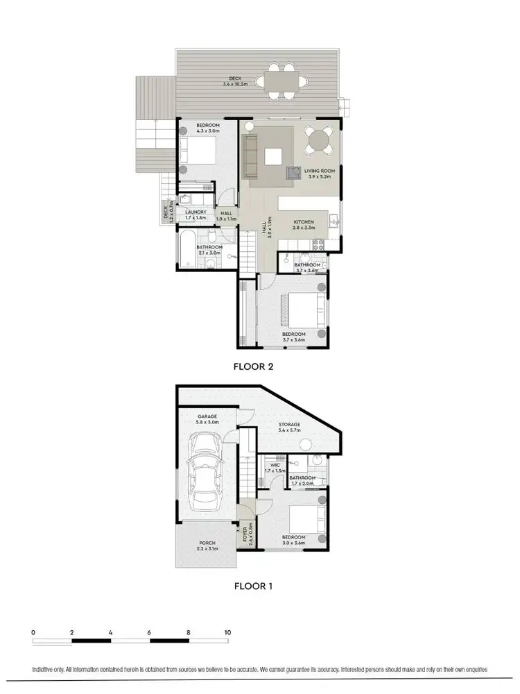 Floorplan of Homely house listing, 2/12 Woodlyn Court, South Hobart TAS 7004