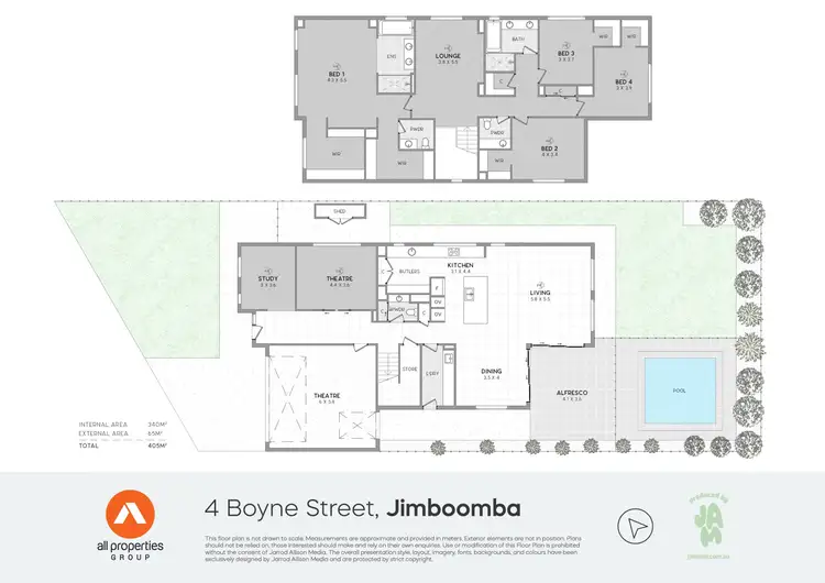 Floorplan of Homely house listing, 4 Boyne Street, Jimboomba QLD 4280