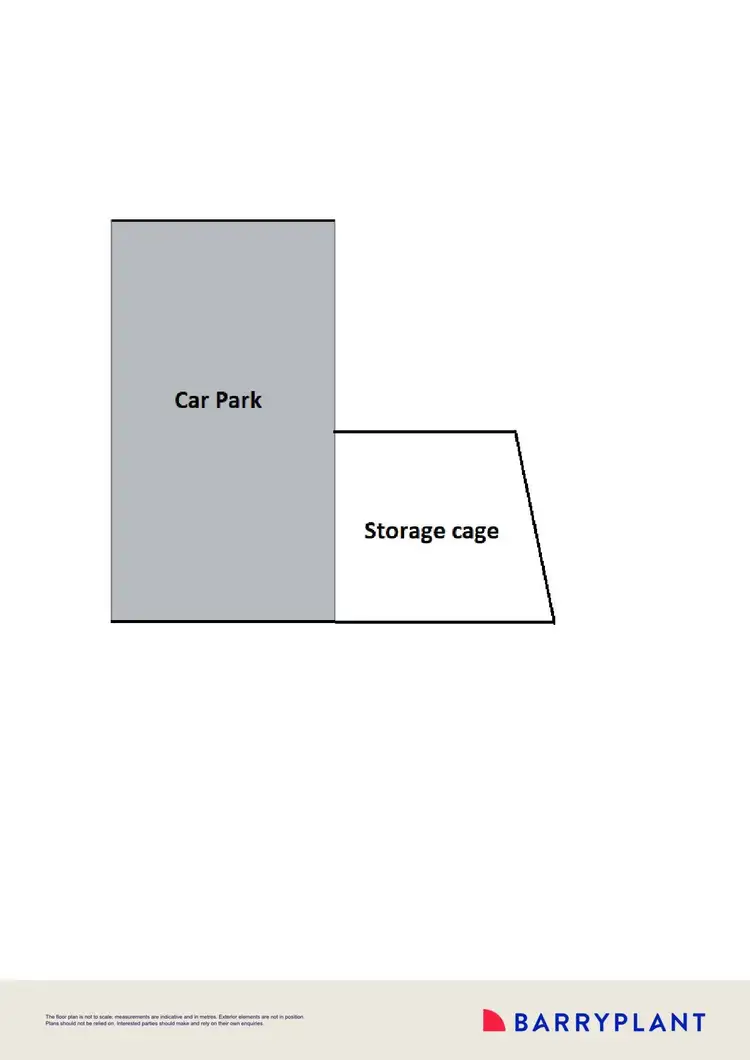 Floorplan of Homely apartment listing, P163/20 Rakaia Way, Docklands VIC 3008