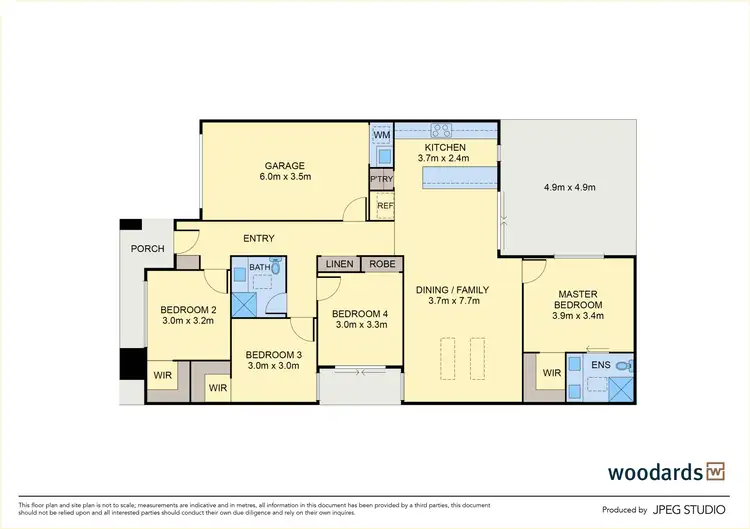 Floorplan of Homely house listing, 13 Vilana Drive, Sunbury VIC 3429