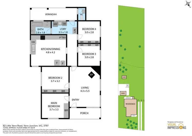 Floorplan of Homely house listing, 82 Little Yarra Road, Yarra Junction VIC 3797