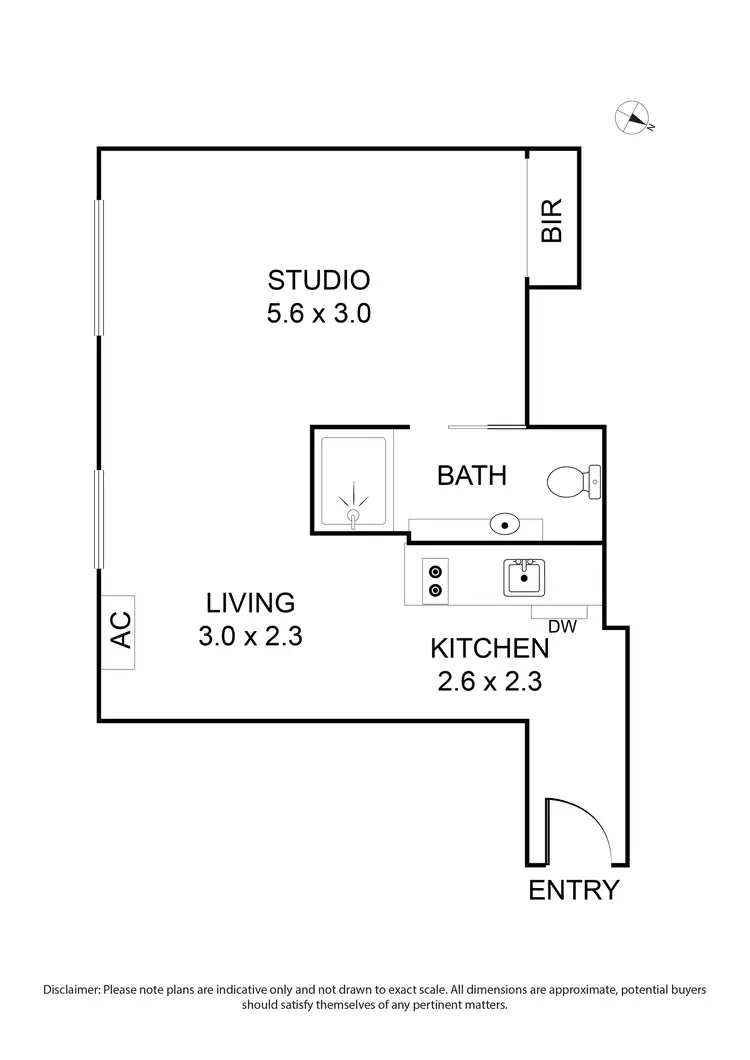 Floorplan of Homely apartment listing, 101/528 Swanston Street, Carlton VIC 3053